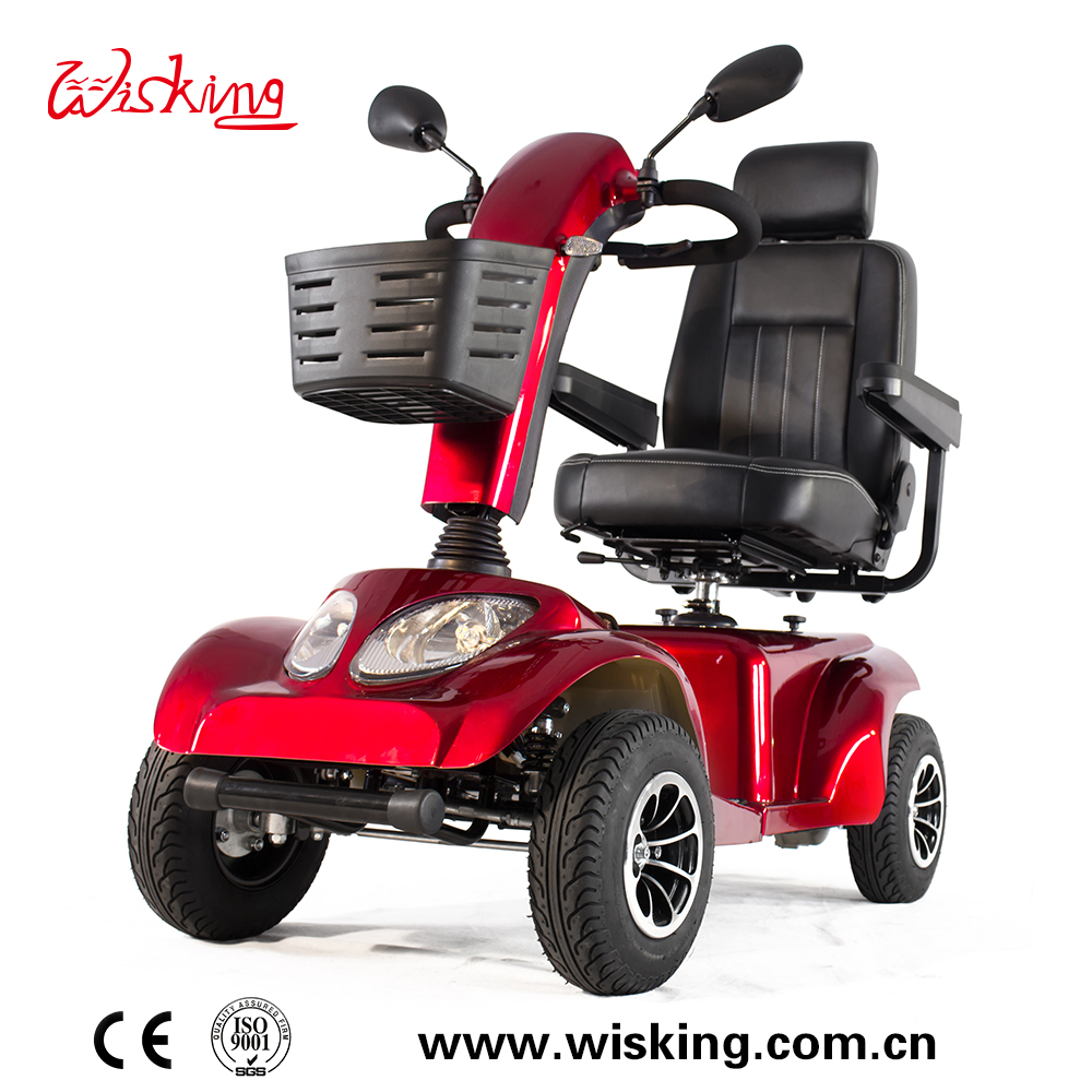 Scooter de movilidad de lujo con neumático para ancianos