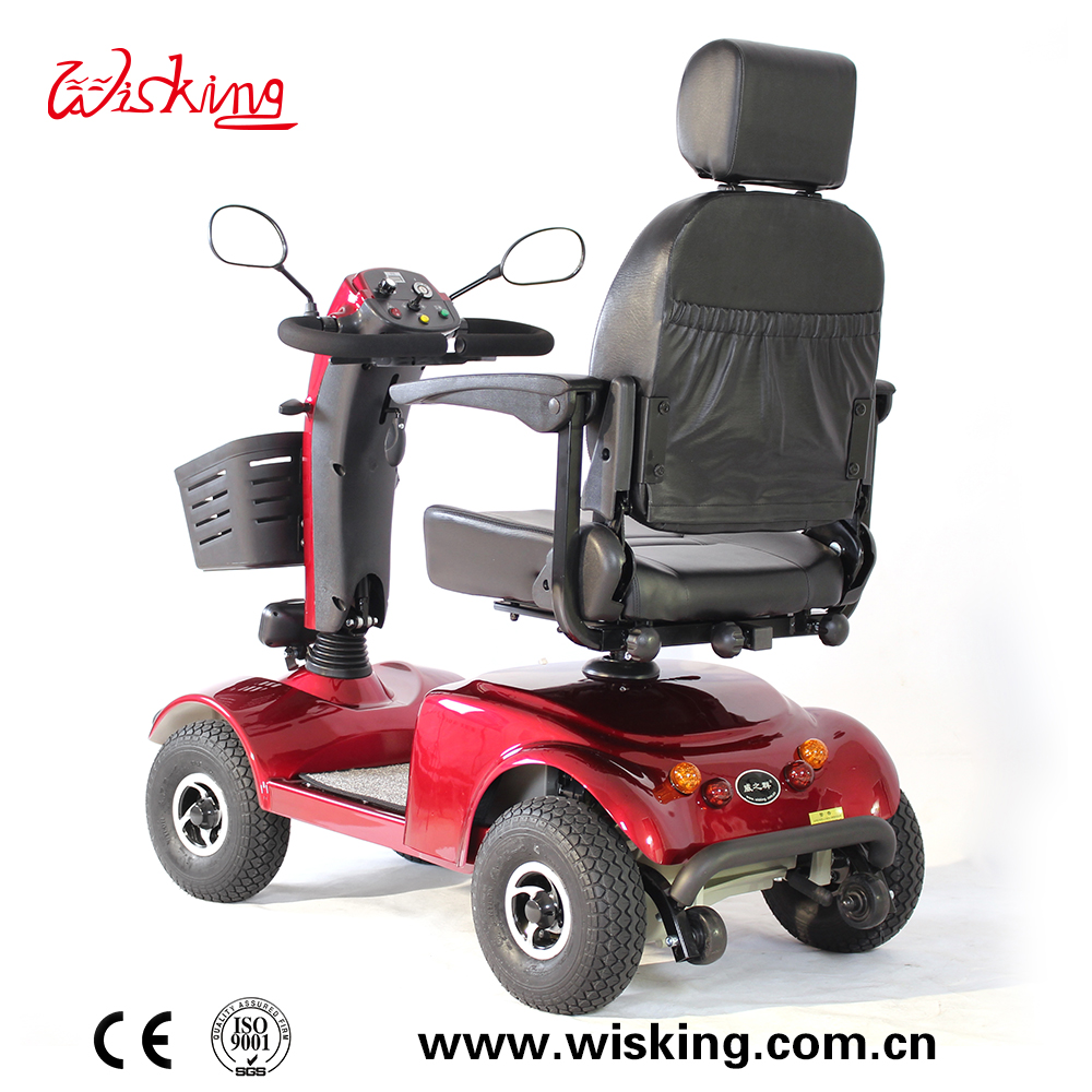 scooter de movilidad de 4 ruedas de lujo de moda al aire libre para adultos