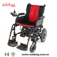 silla de ruedas eléctrica plegable ligera portátil para discapacitados