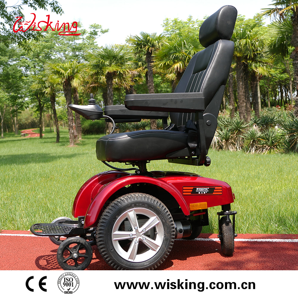 tracción delantera potencia estable silla de ruedas eléctrica cómoda para discapacitados