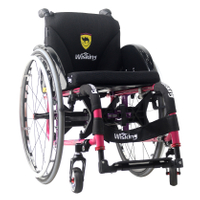 silla de ruedas activa plegable ligera para discapacitados