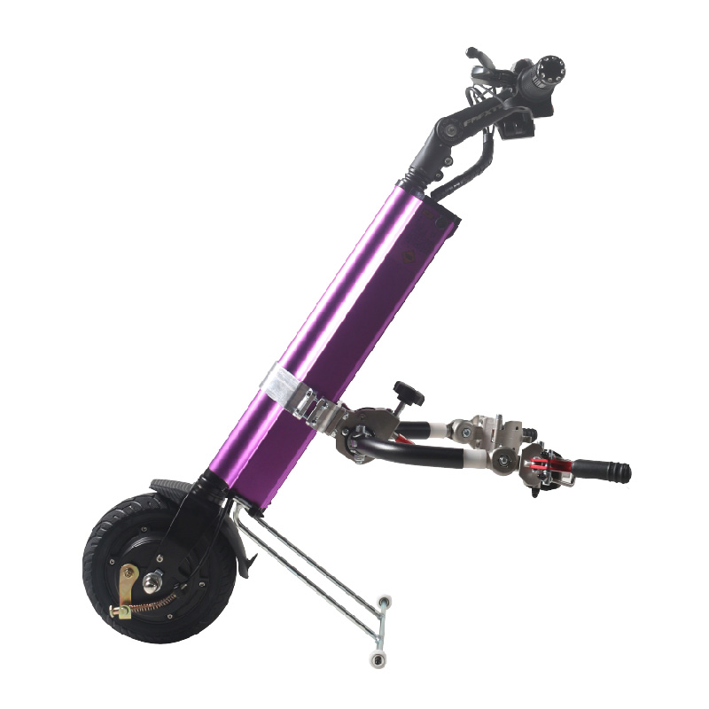 Bicicleta de mano eléctrica de accionamiento inteligente para silla de ruedas manual con motor sin escobillas