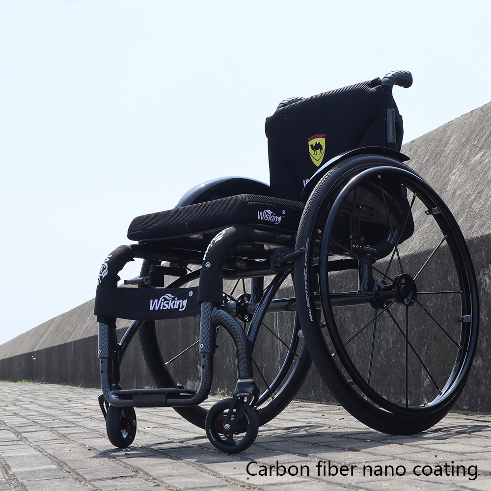 Silla de ruedas activa portátil ligera de la aleación de aluminio de los deportes de ocio para las personas discapacitadas