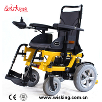 silla de ruedas eléctrica de ocio de aluminio para eldly